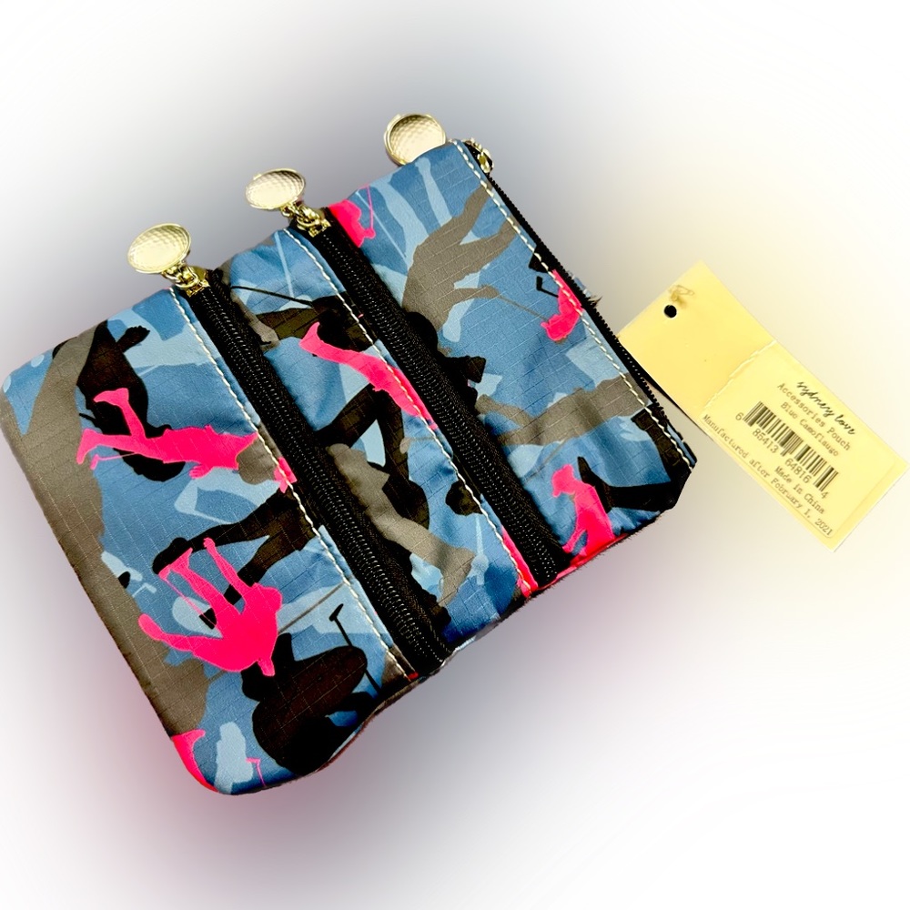 Sydney Love Golf Clip On Bag Blue Camouflage